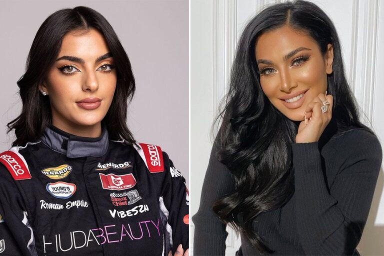 Huda Beauty sponsors Toni Breidinger, NASCAR’s first female Arab driver