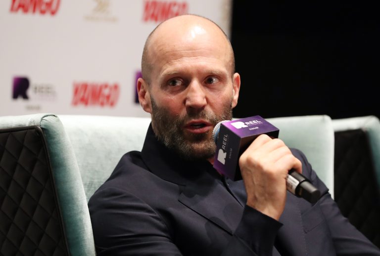 Jason Statham premier night of Operation Fortune in Dubai